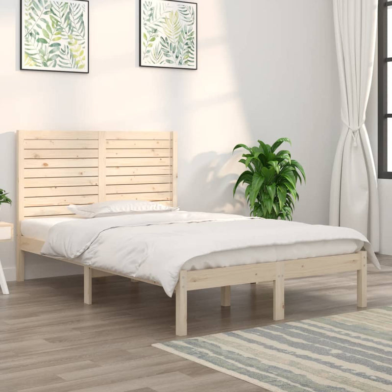 Bedframe massief hout 135x190 cm Double