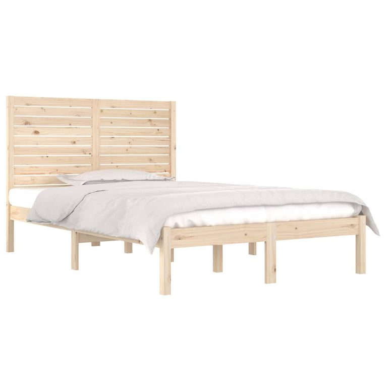 Bedframe massief hout 140x190 cm