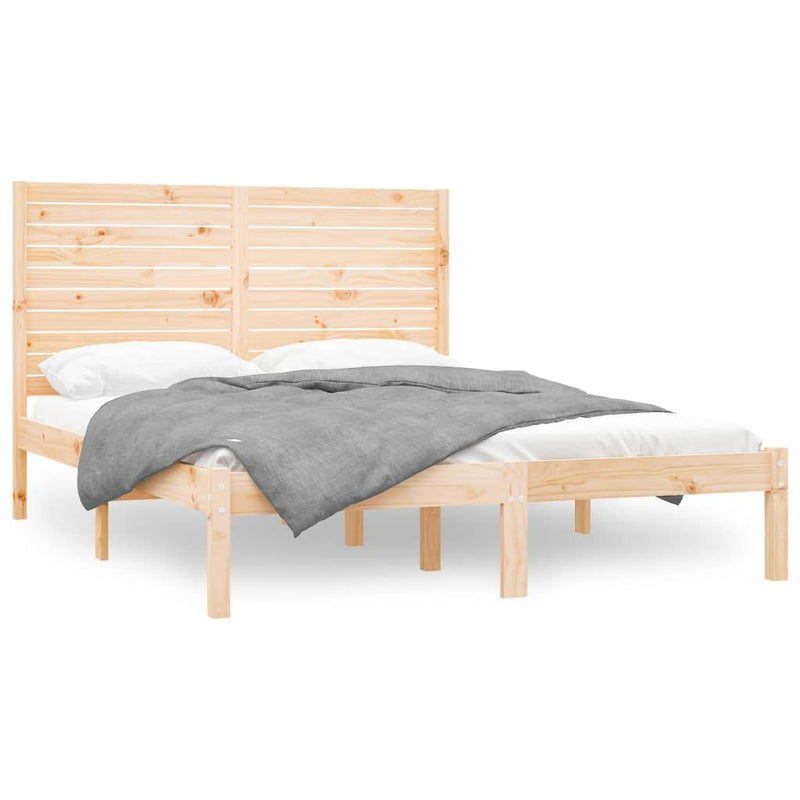 Bedframe massief hout 160x200 cm
