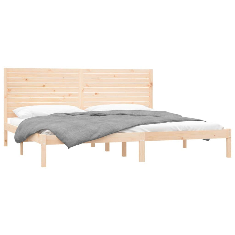 Bedframe massief hout 180x200 cm Super King Size