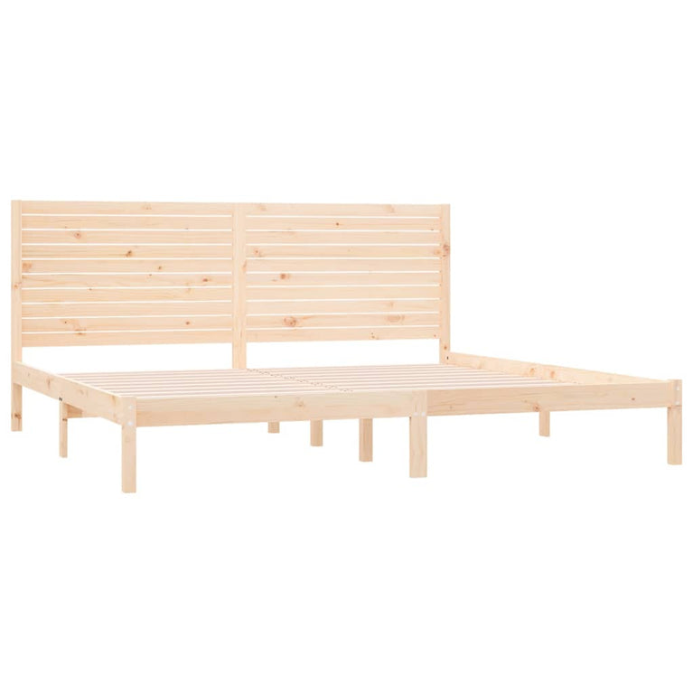 Bedframe massief hout 180x200 cm Super King Size
