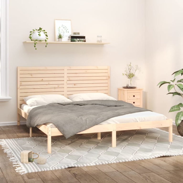 Bedframe massief hout 180x200 cm Super King Size