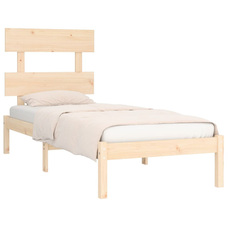 Bedframe massief hout 75x190 cm Small Single