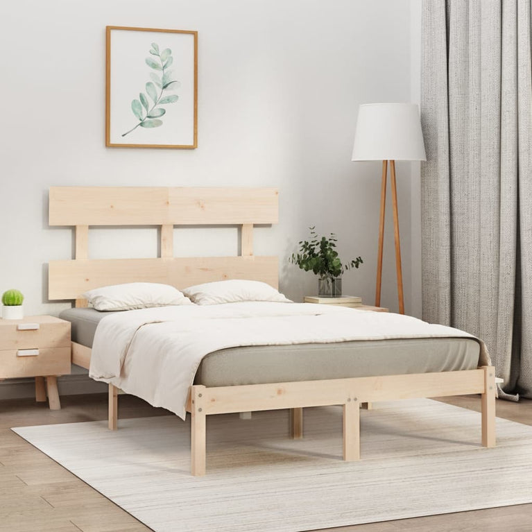 Bedframe massief hout 120x190 cm Small Double