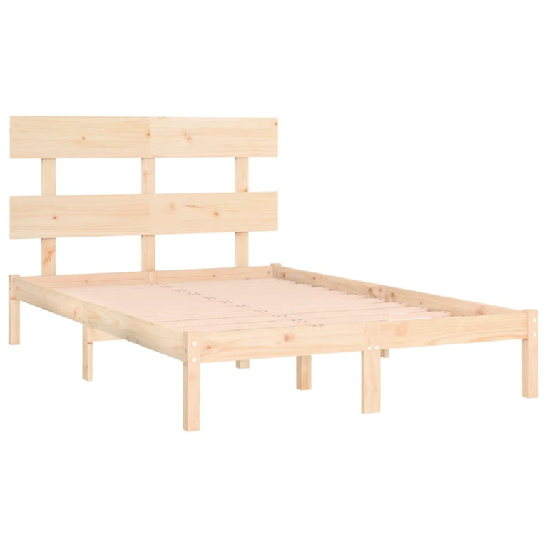 Bedframe massief hout 180x200 cm Super King Size