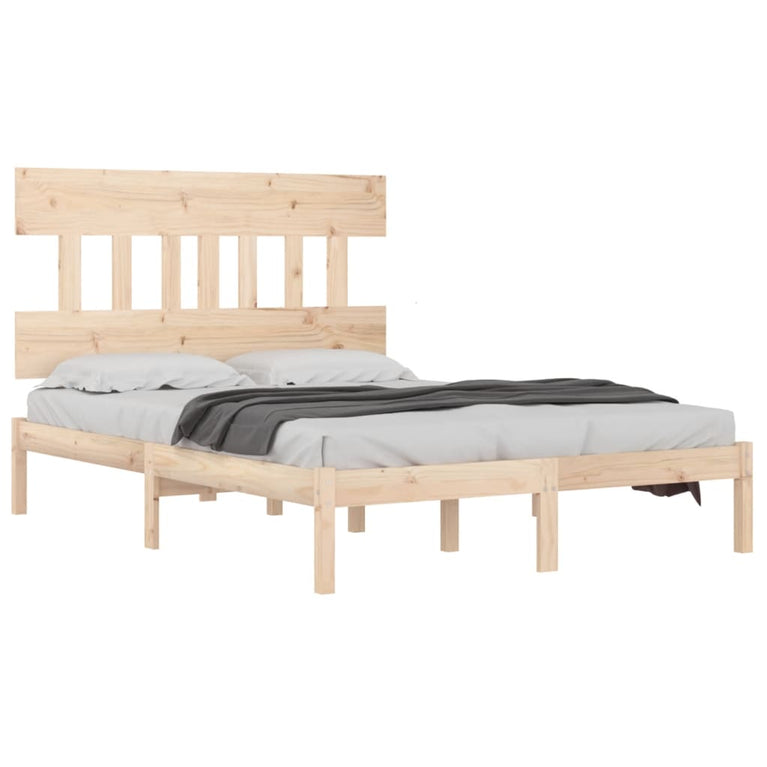 Bedframe massief hout 140x200 cm