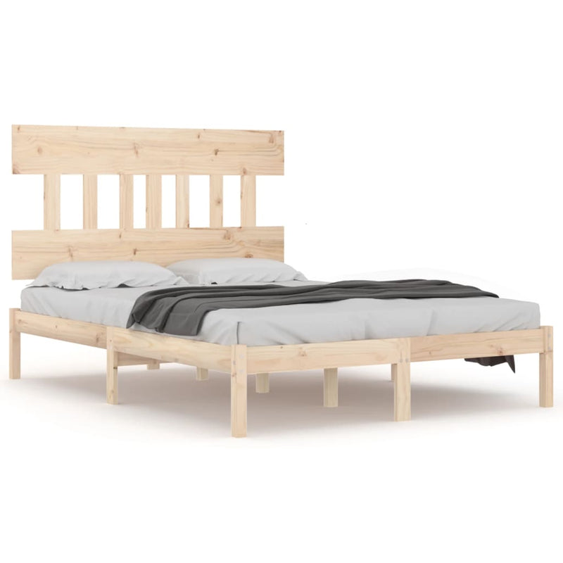 Bedframe massief hout 180x200 cm Super King Size