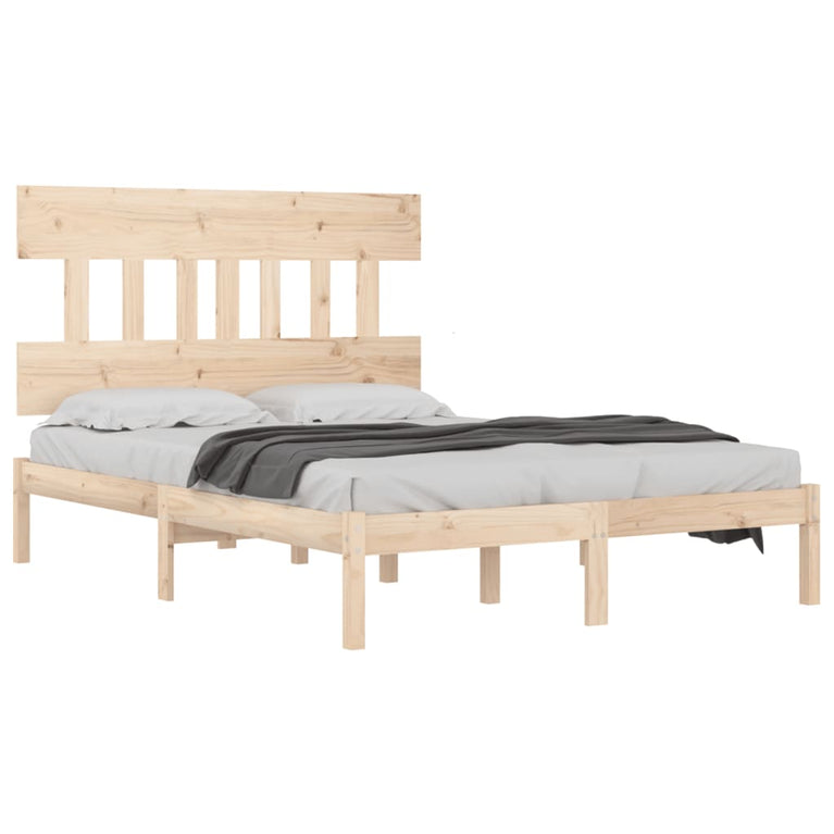 Bedframe massief hout 180x200 cm Super King Size