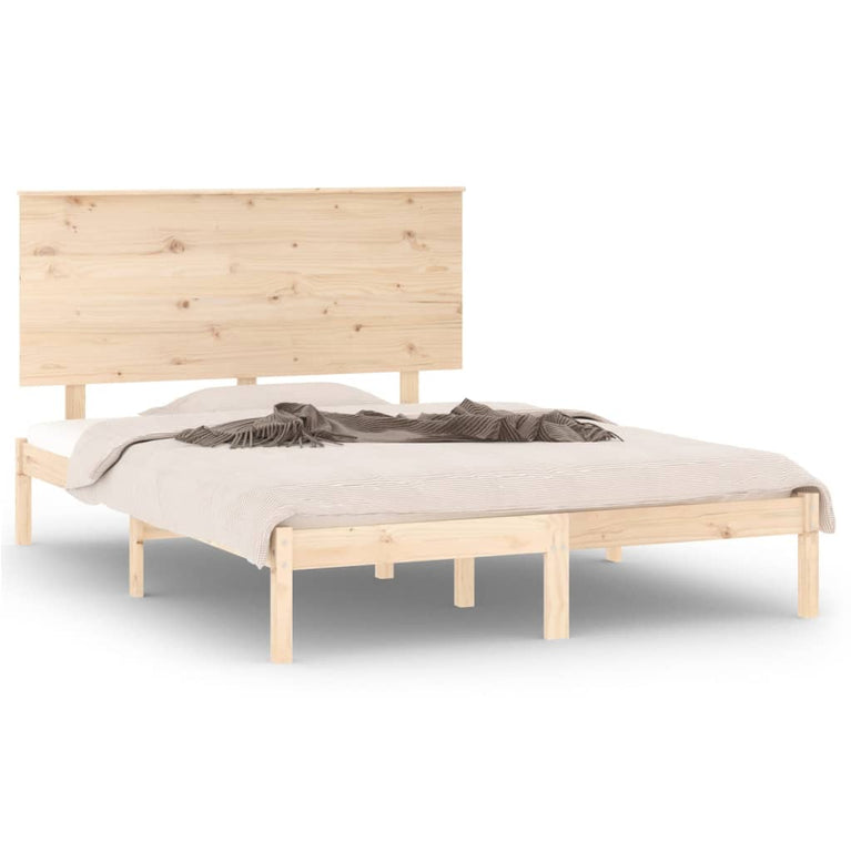 Bedframe massief hout 120x190 cm Small Double