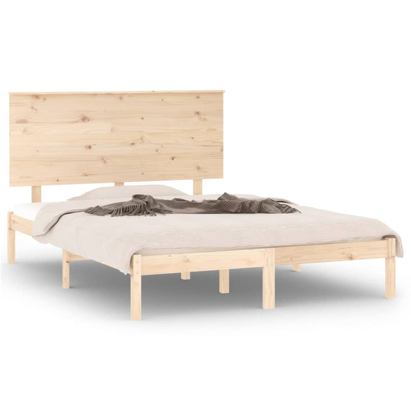 Bedframe massief hout 120x190 cm Small Double