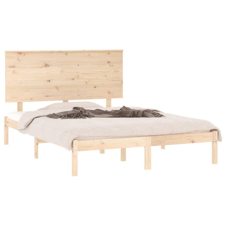 Bedframe massief hout 120x190 cm Small Double