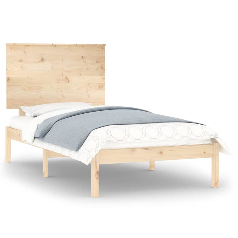 Bedframe massief grenenhout 90x200 cm