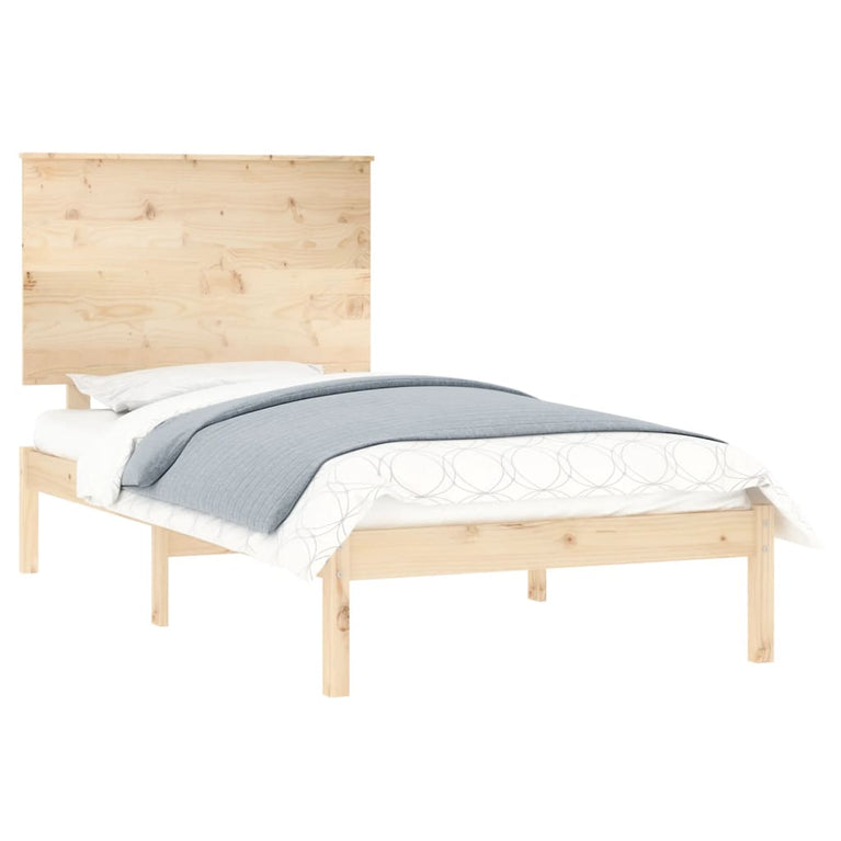Bedframe massief grenenhout 90x200 cm