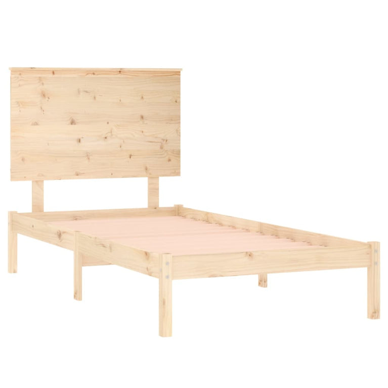 Bedframe massief grenenhout 90x200 cm