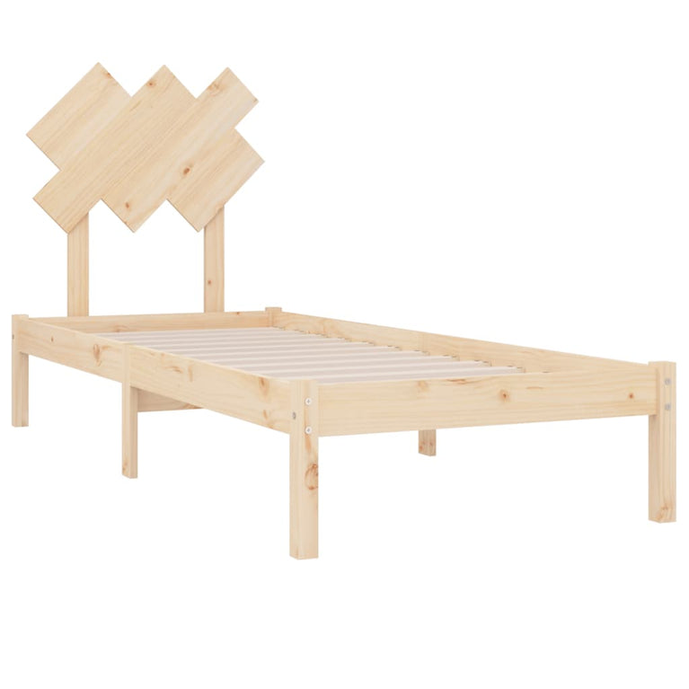 Bedframe massief hout 75x190 cm 2FT6 Small Single