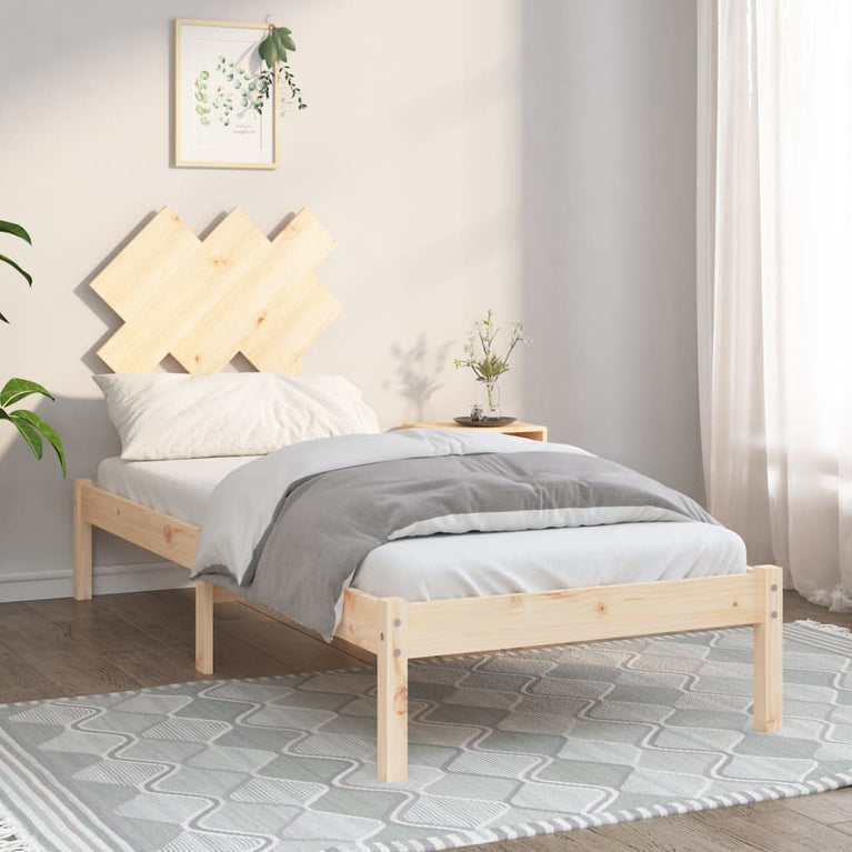Bedframe massief hout 75x190 cm 2FT6 Small Single