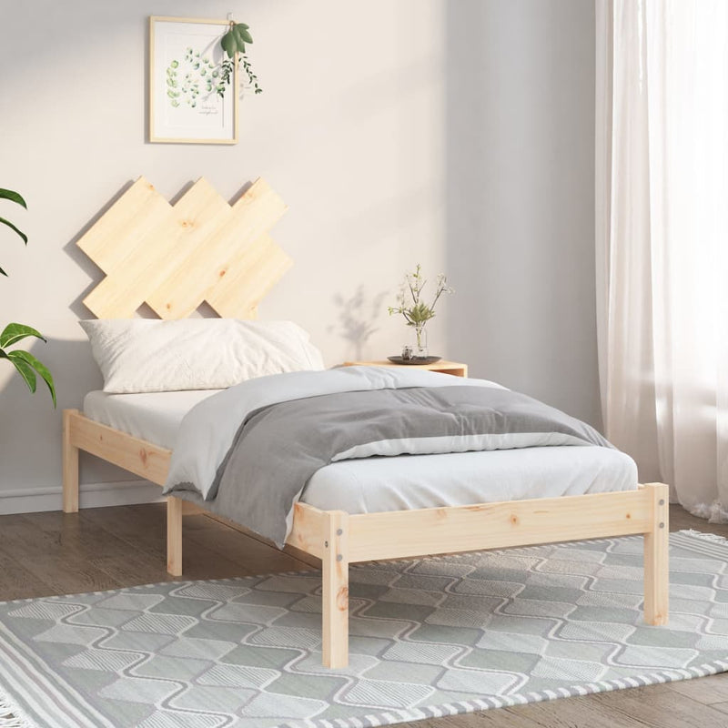 Bedframe massief hout 75x190 cm 2FT6 Small Single