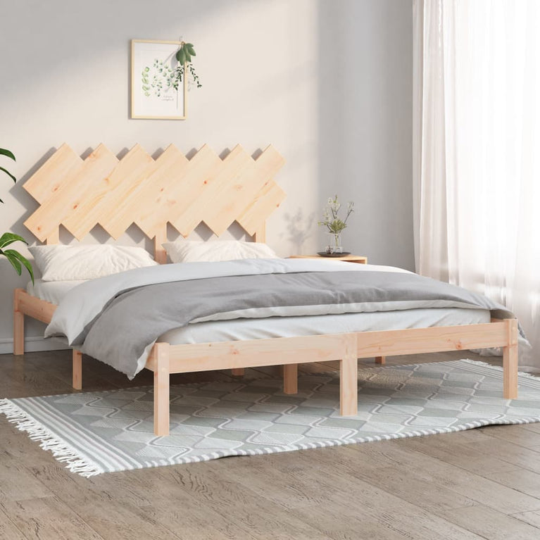 Bedframe massief hout 140x200 cm