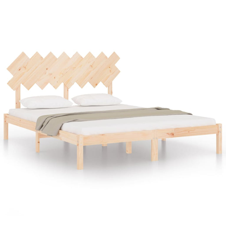 Bedframe massief hout 160x200 cm