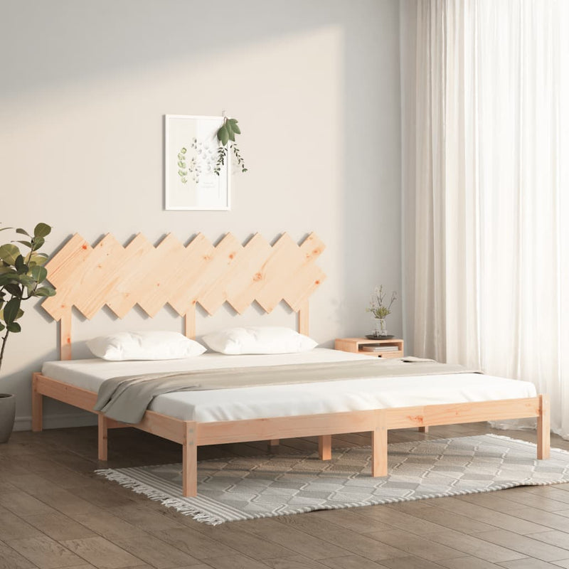 Bedframe massief hout 180x200 cm 6FT Super King