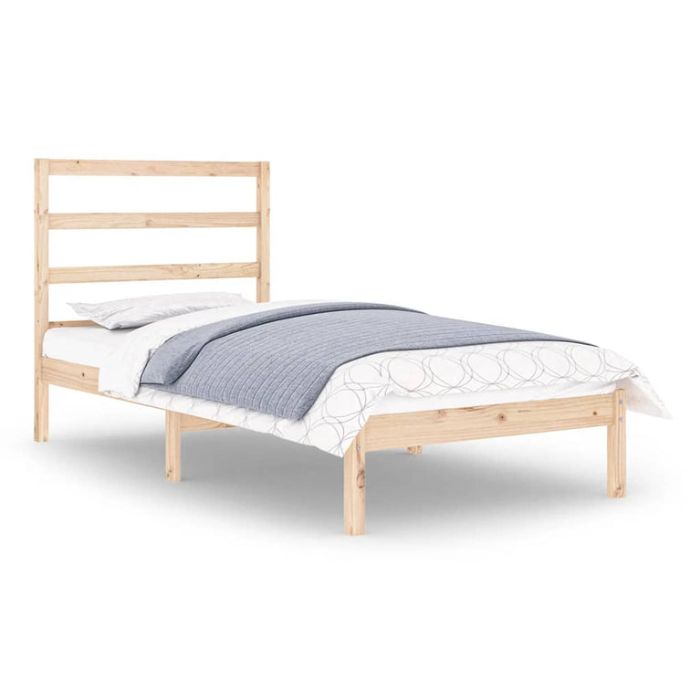 Bedframe massief hout 75x190 cm Small Single