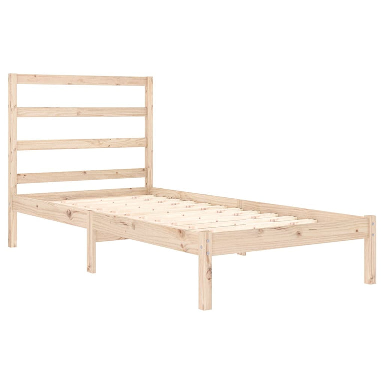 Bedframe massief hout 75x190 cm Small Single
