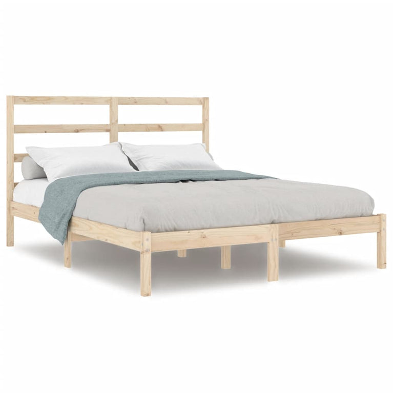Bedframe massief grenenhout 140x190 cm