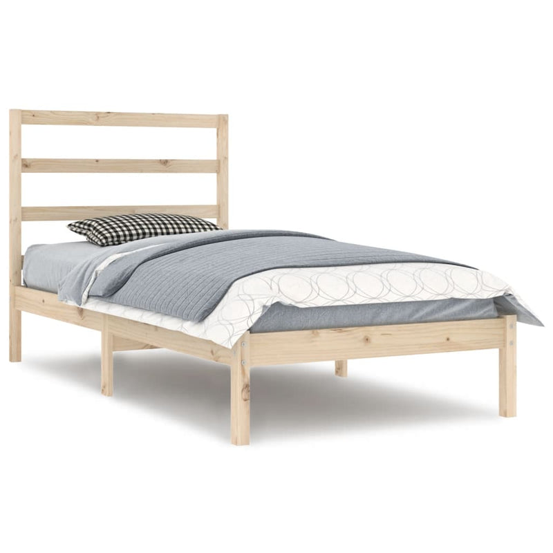 Bedframe massief grenenhout 90x200 cm