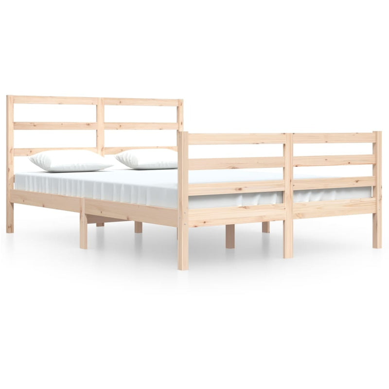 Bedframe massief grenenhout 140x200 cm