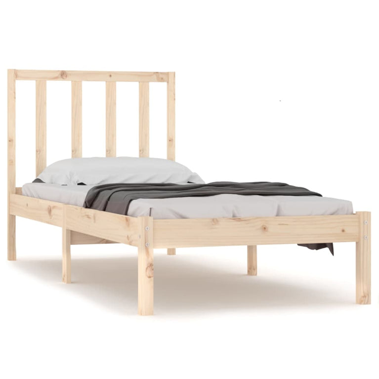 Bedframe massief grenenhout 90x200 cm