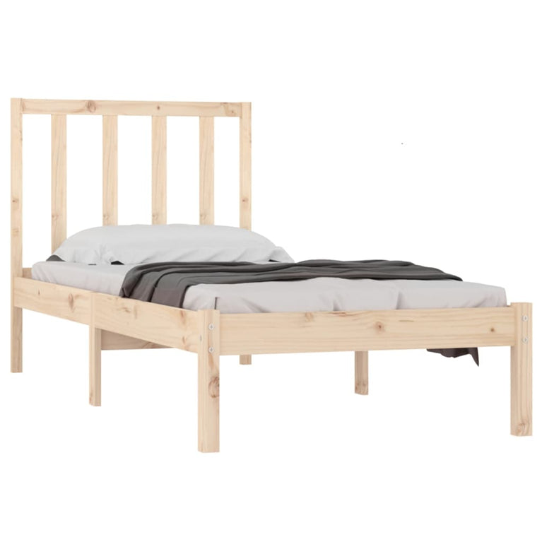 Bedframe massief grenenhout 90x200 cm