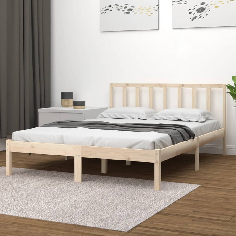 Bedframe massief grenenhout 160x200 cm