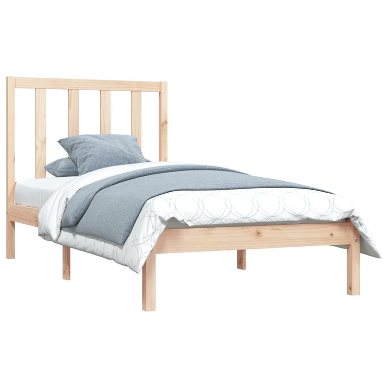 Bedframe massief grenenhout 90x200 cm