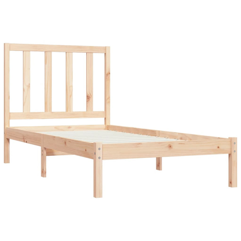Bedframe massief grenenhout 90x200 cm