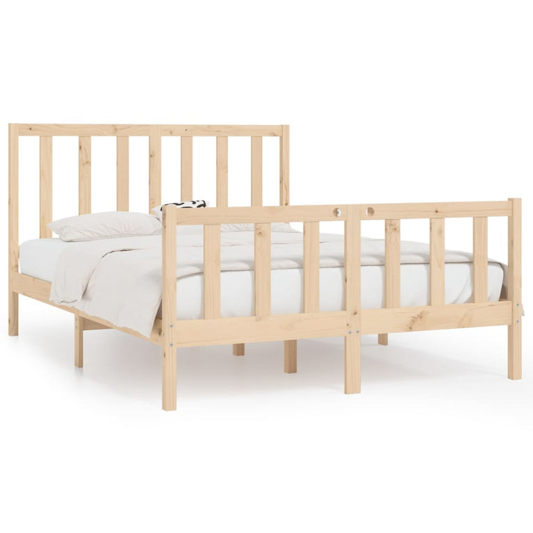 Bedframe massief hout 135x190 cm Double