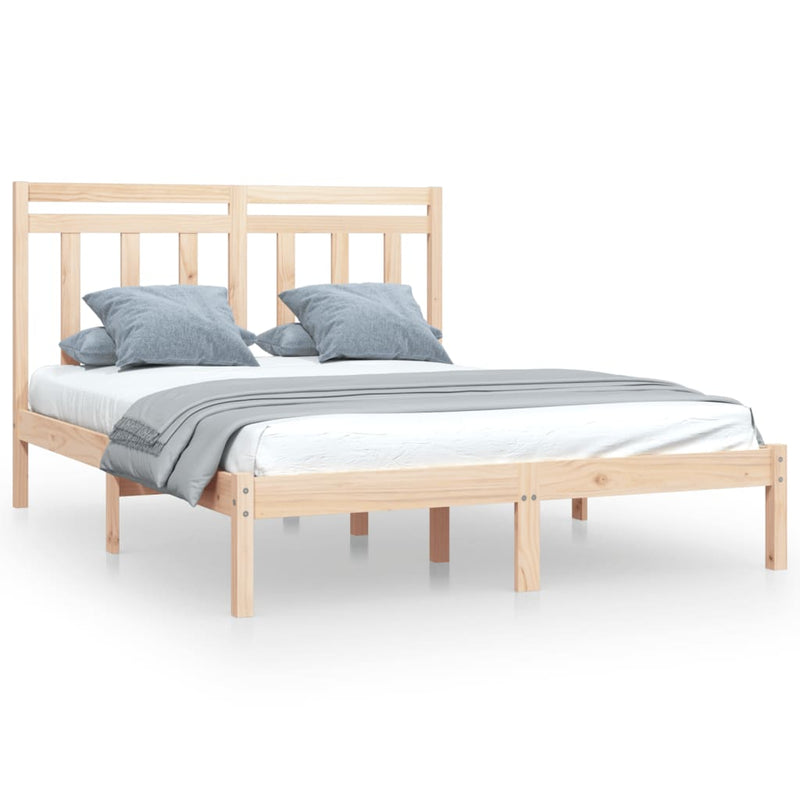 Bedframe massief hout 140x200 cm