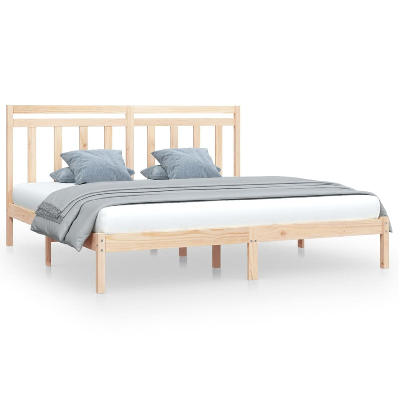 Bedframe massief hout 180x200 cm Super King Size