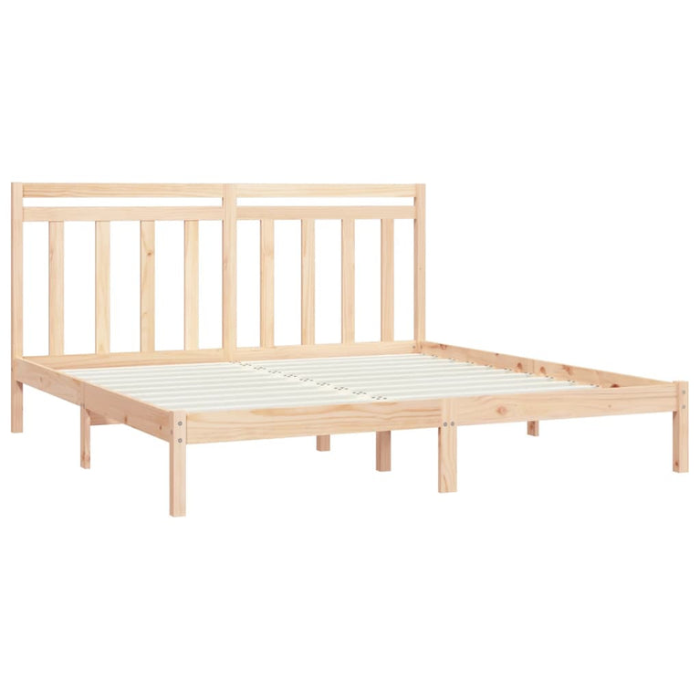 Bedframe massief hout 180x200 cm Super King Size