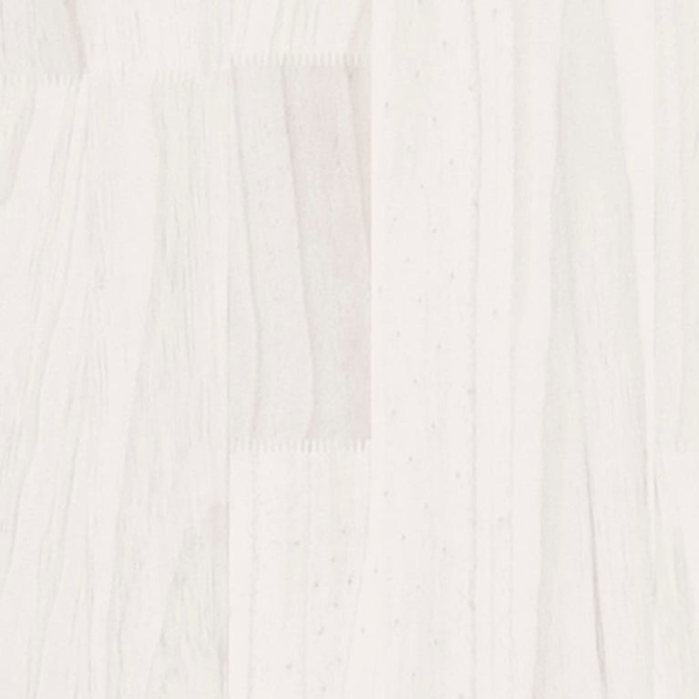 Bedframe massief hout wit 90x190 cm 3FT Single