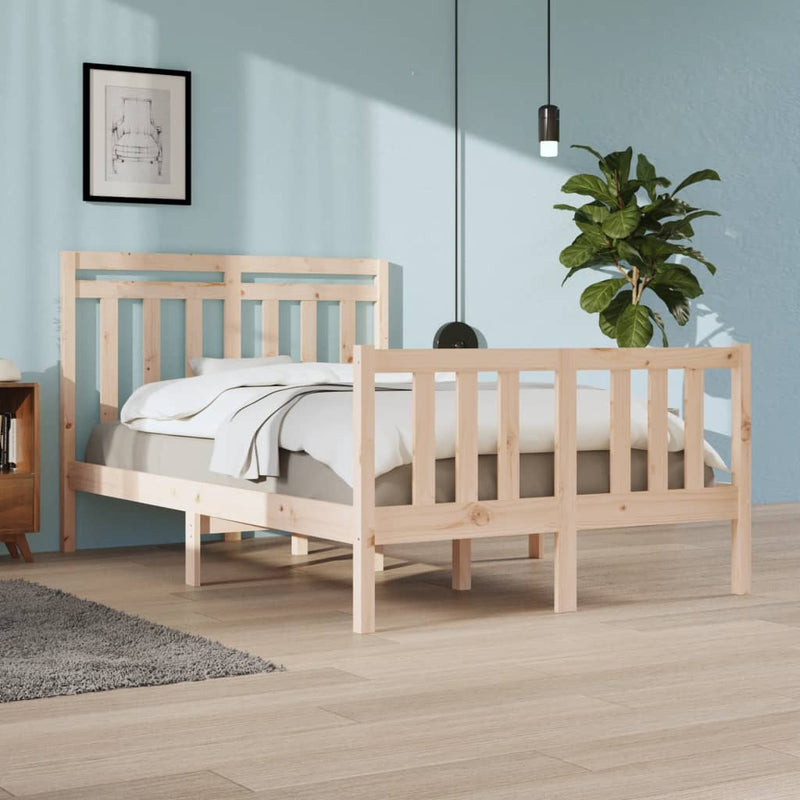 Bedframe massief hout 120x190 cm Small Double