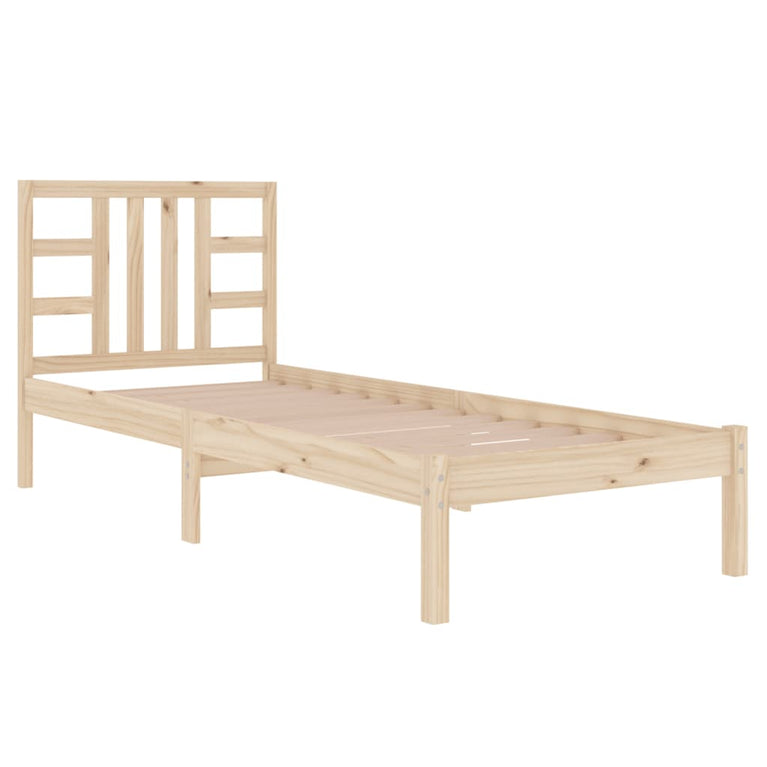 Bedframe massief hout 90x190 cm Single