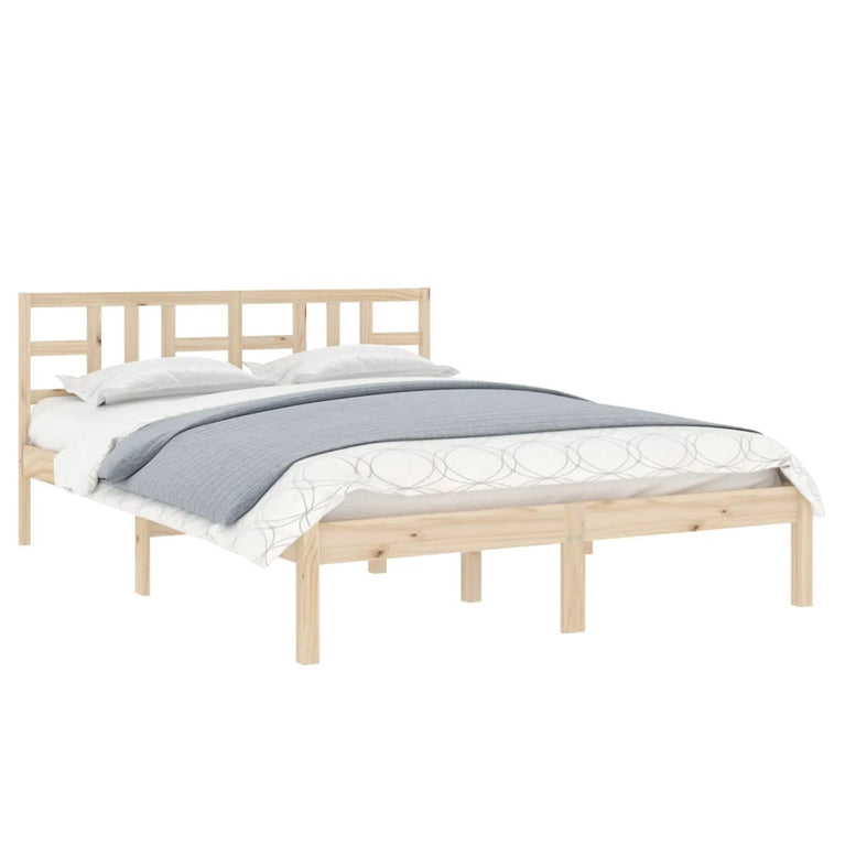 Bedframe massief hout 140x200 cm