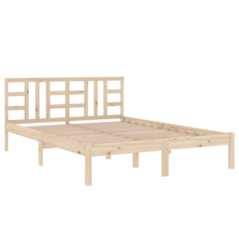 Bedframe massief hout 160x200 cm