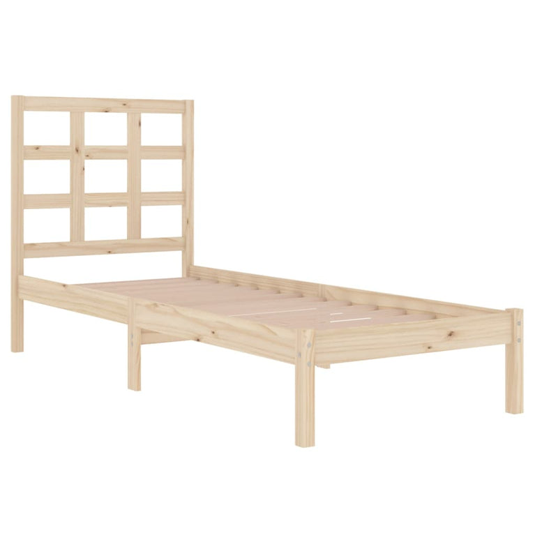 Bedframe massief hout 90x190 cm Single