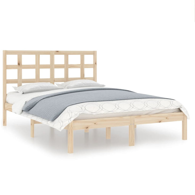 Bedframe massief hout 120x190 cm Small Double