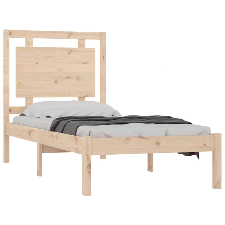 Bedframe massief hout 75x190 cm Small Single