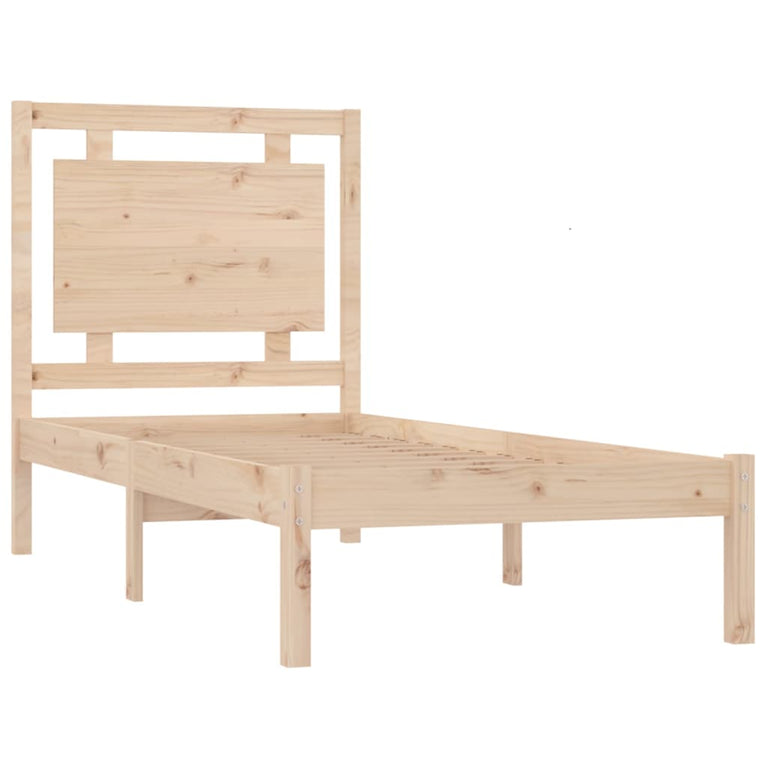 Bedframe massief hout 90x190 cm Single