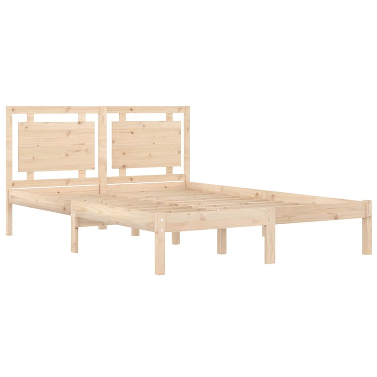 Bedframe massief hout 120x190 cm Small Double