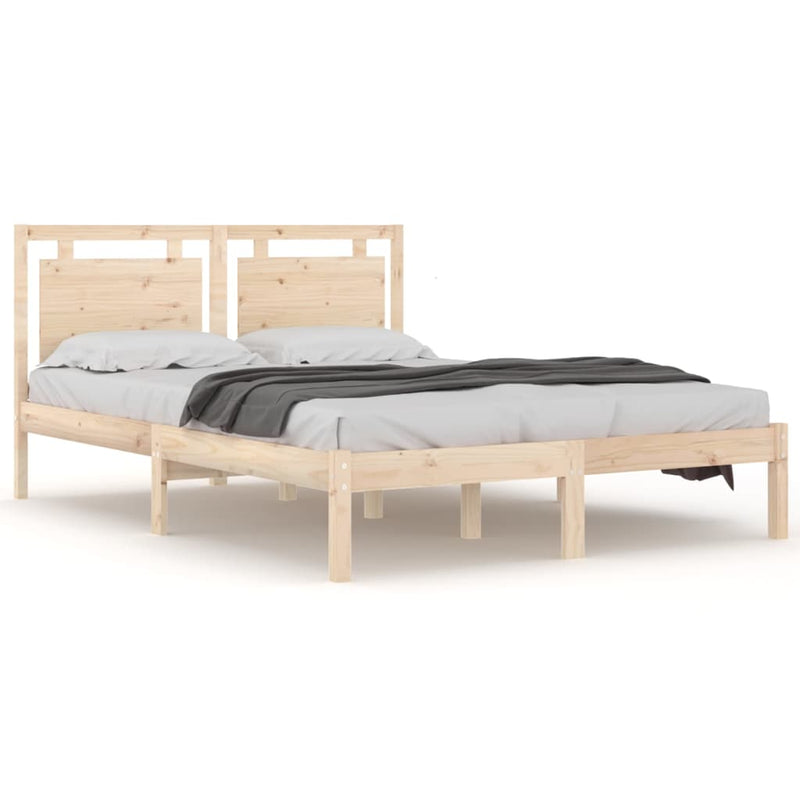 Bedframe massief hout 180x200 cm Super King Size
