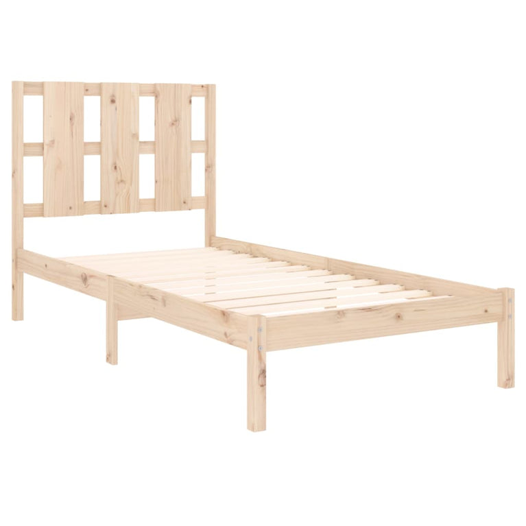 Bedframe massief hout 75x190 cm Small Single